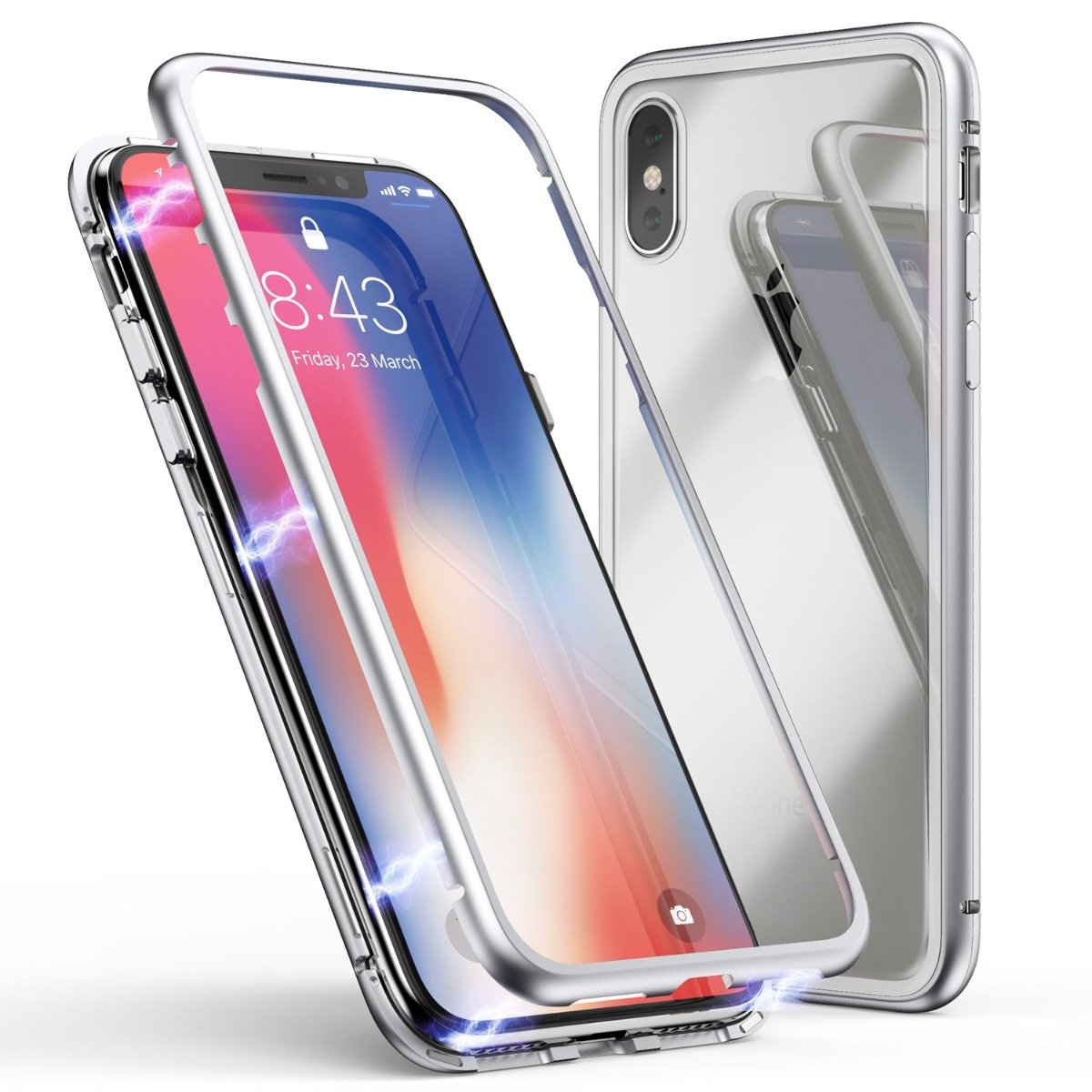 Metal Magnetic Case iPhone X /XS