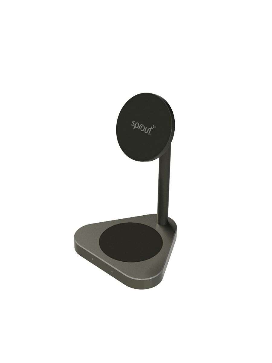 Sprout 2-in-1 Magnetic Wireless Charging Stand