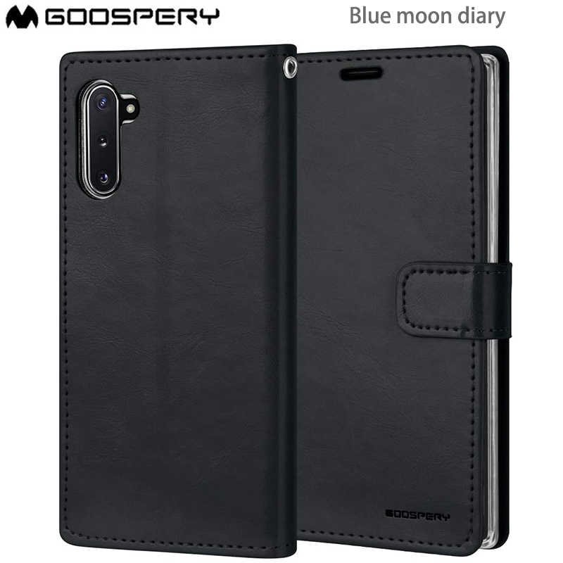 Goospery Blue Moon Diary Cover for Samsung Galaxy Note10